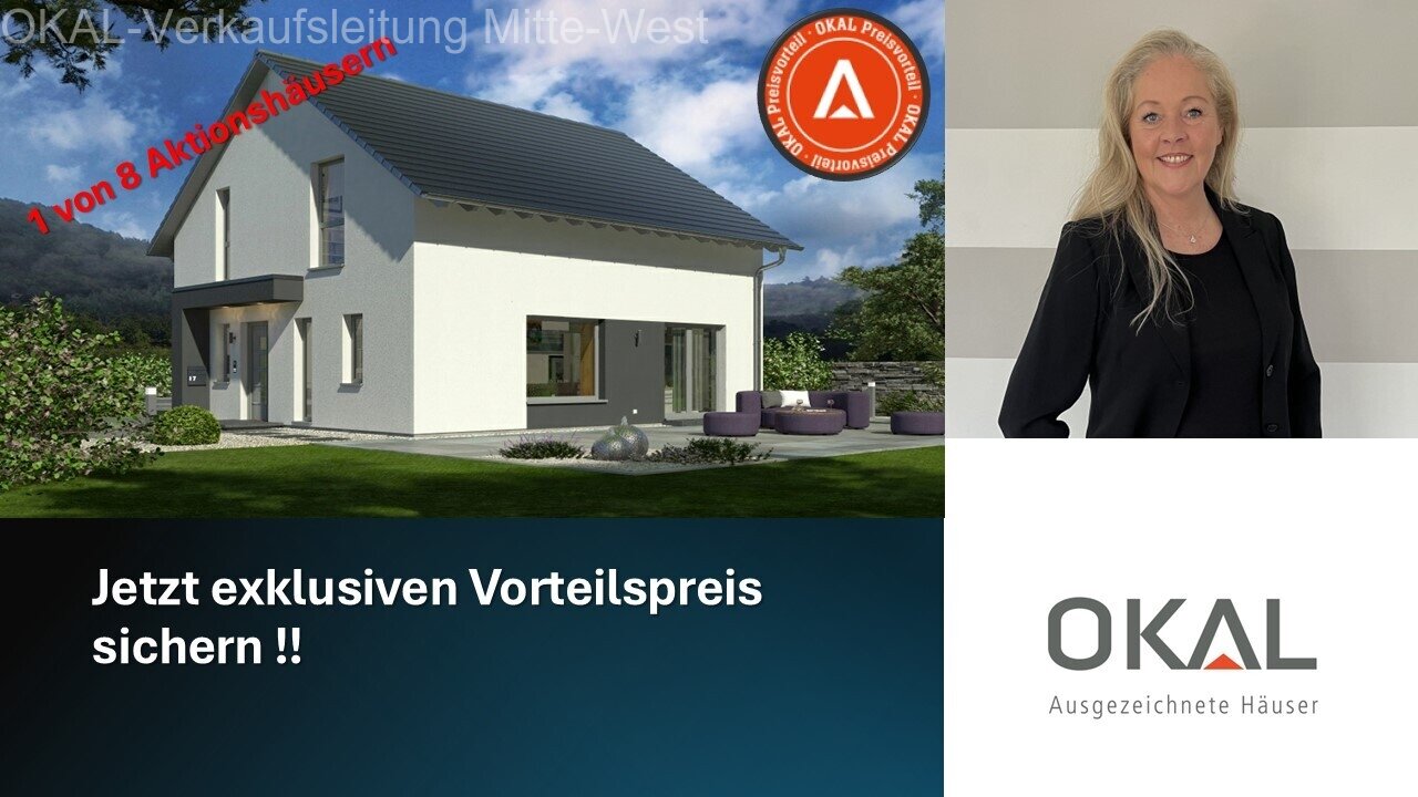 Arzbach: AKTION !! EINFAMILIENHAUS MIT OFFENER ARCHITEKTUR - Malervorbereitet auf Ihrem Grundstück 