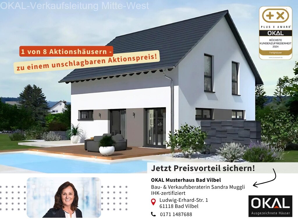 Okal Aktionshaus zum Vorteilspreis. Einzugsfertig inkl. Grundstück!