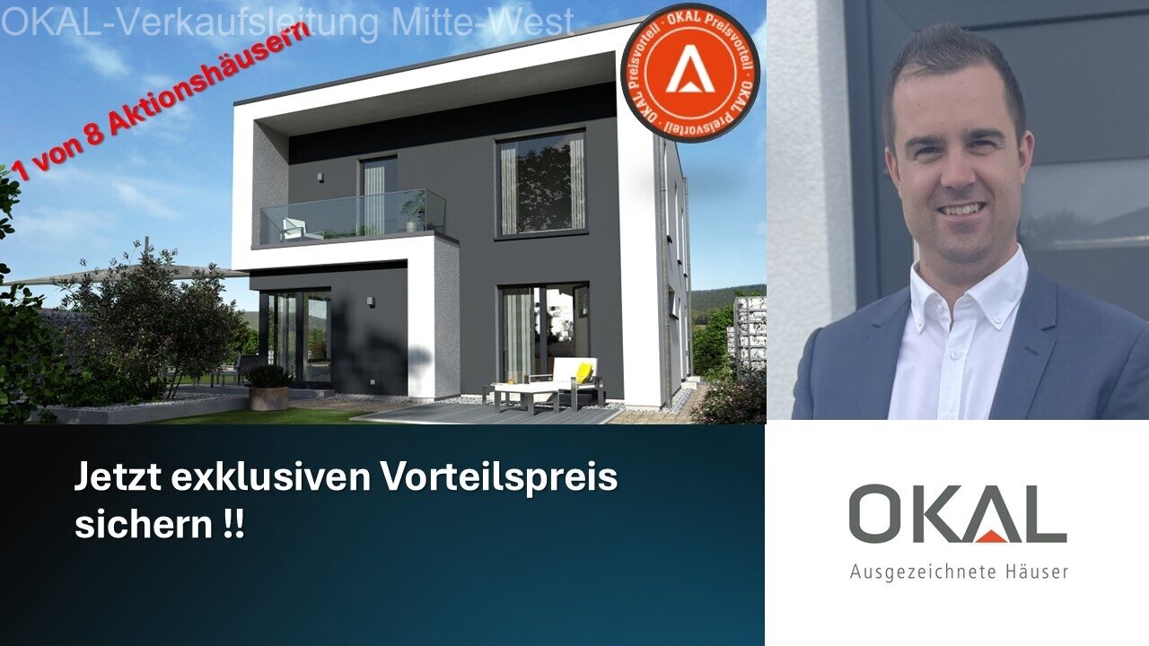 Hundsdorf: Cool Summer AKTION !!! Bauhaus-Architektur in OKAL-Design - Malervorbereitet auf Ihrem Grundstück 