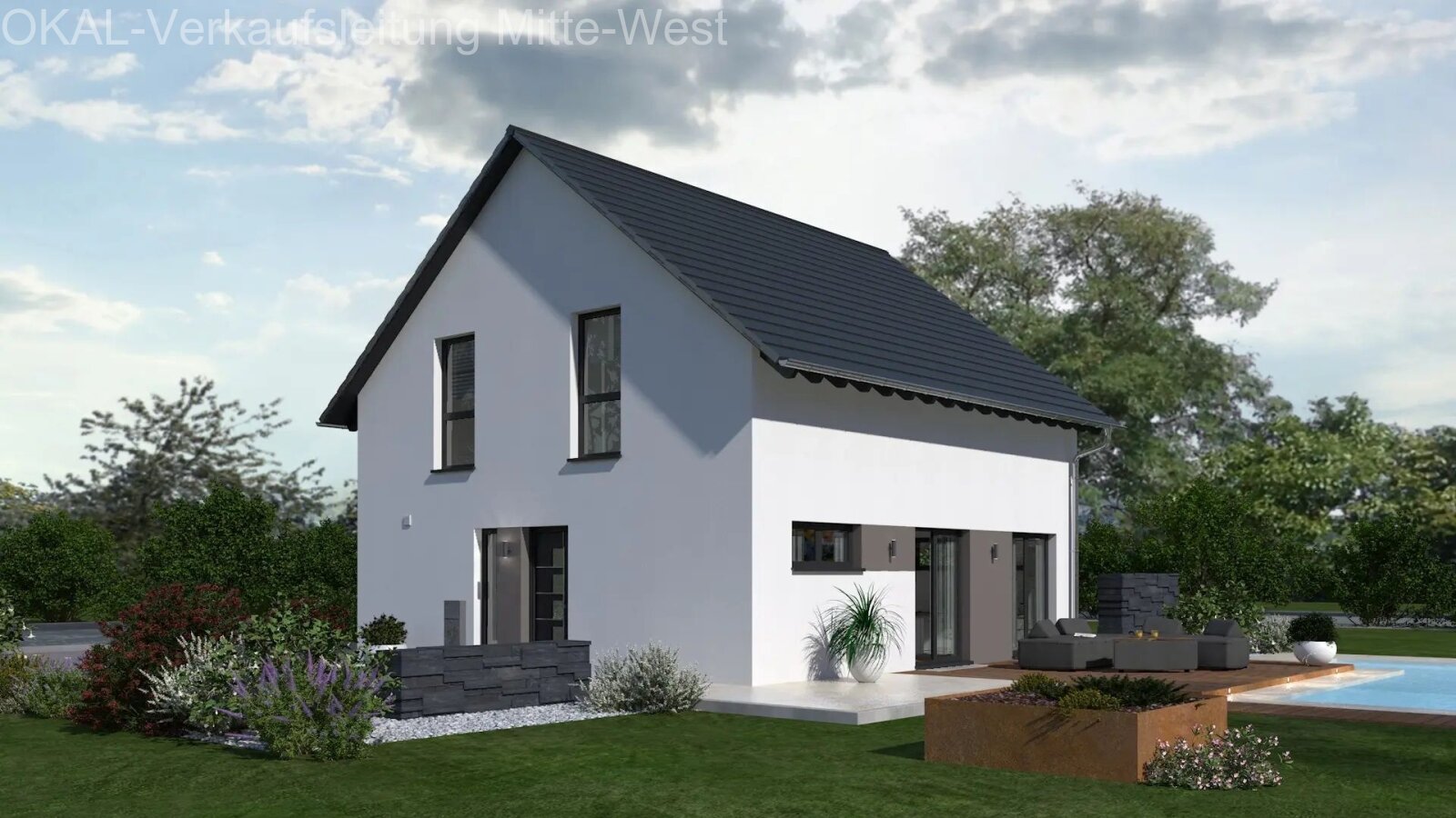 Das klassische Einfamilienhaus mit offener Bauweise