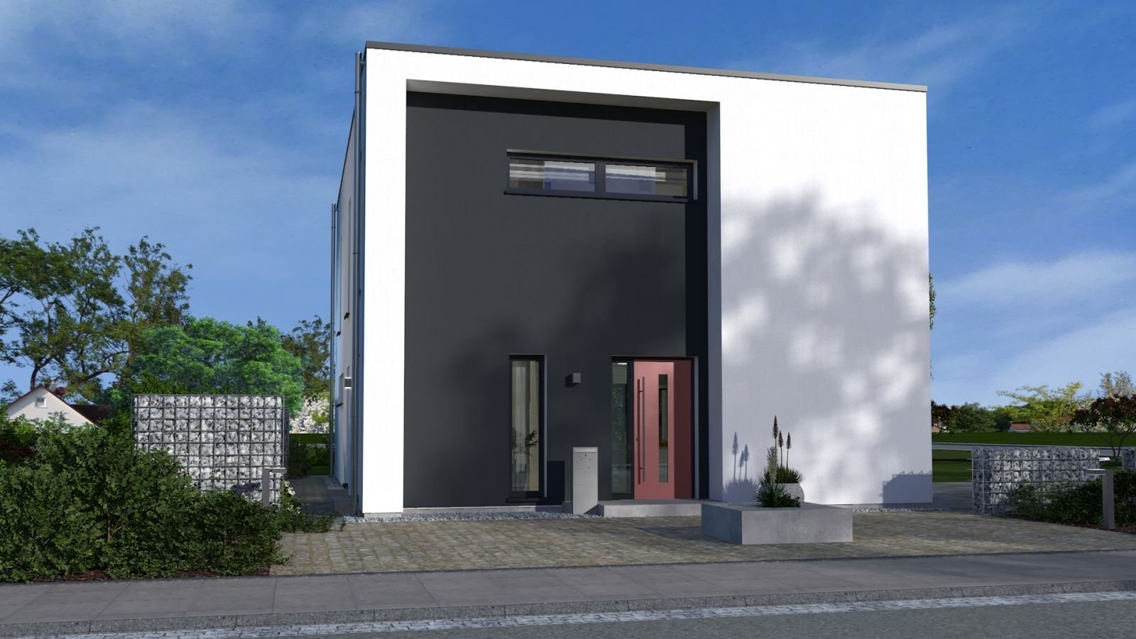 TRAUMHAUS AUF IHREM GRUNDSTÜCK, BAUHAUS-ARCHITEKTUR IN OKAL-DESIGN