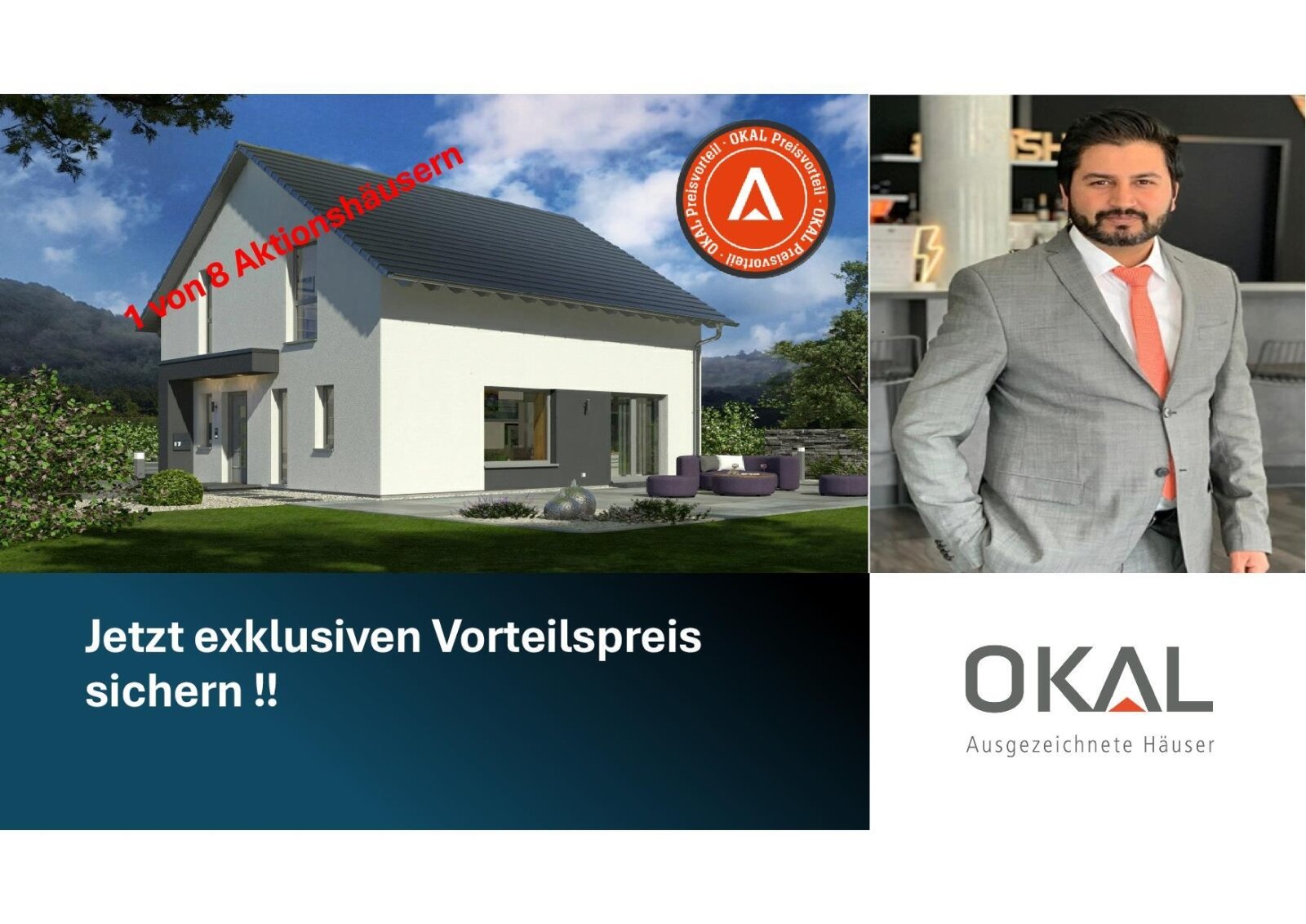 TRAUMHAUS AUF IHREM GRUNDSTÜCK, EINFAMILIENHAUS MIT OFFENER ARCHITEKTUR