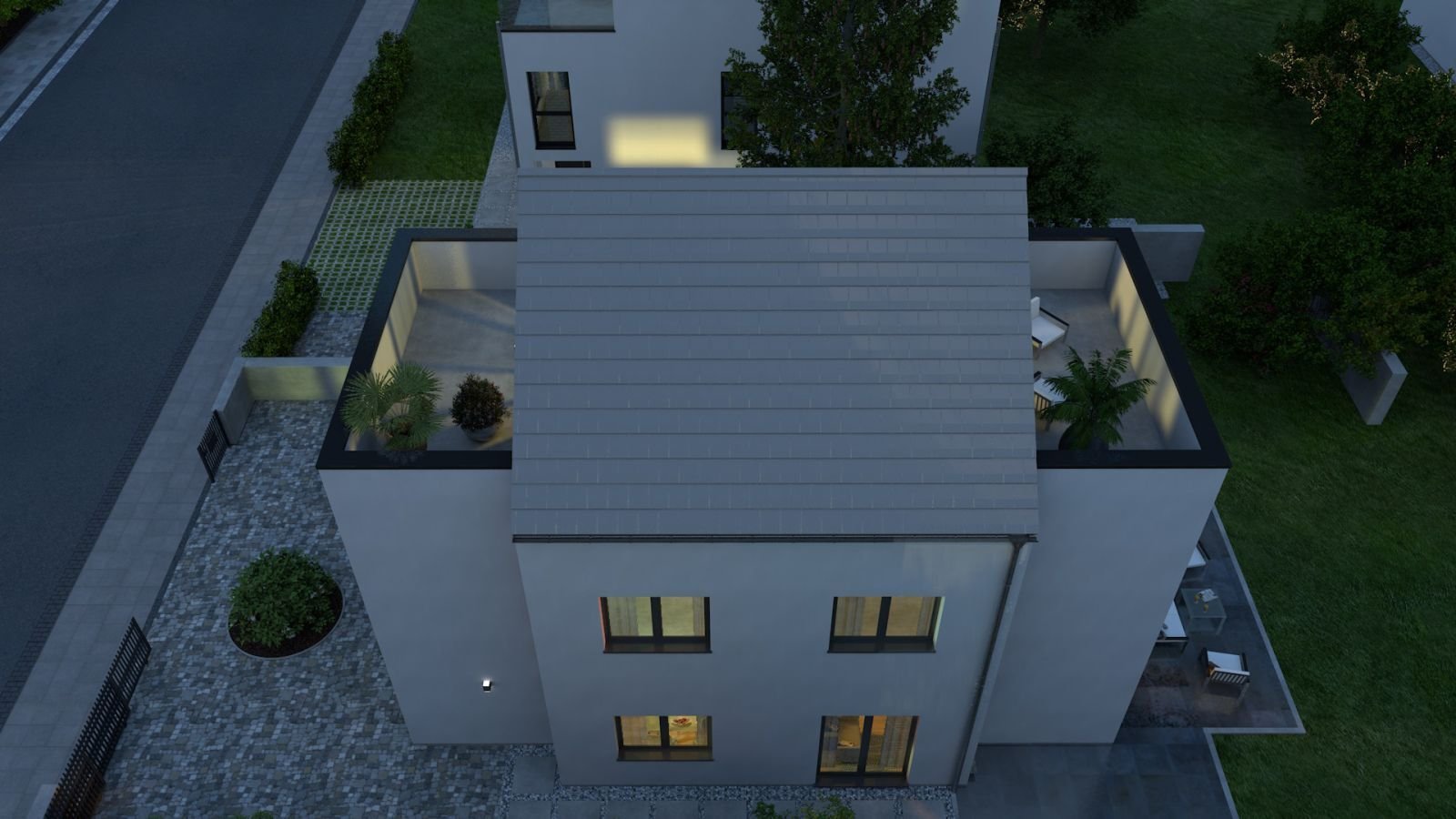 OKAL Townhouse mit 2 Wohneinheiten inkl. Grundstück. Beszugsfertig!