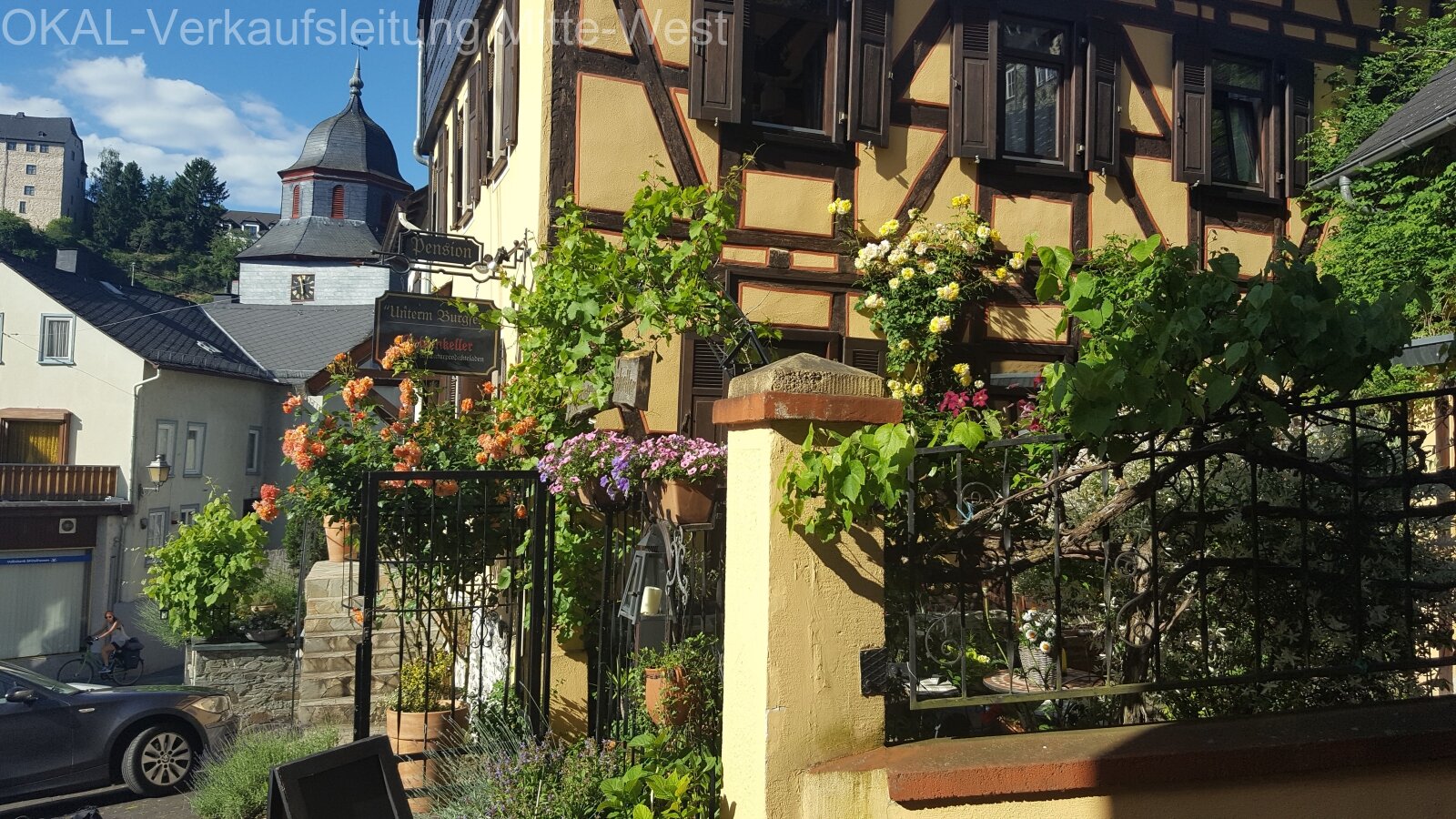 Einmalige Gelegenheit: Stilvolle Pension mit Vinothek in malerischer Lage von Runkel an der Lahn