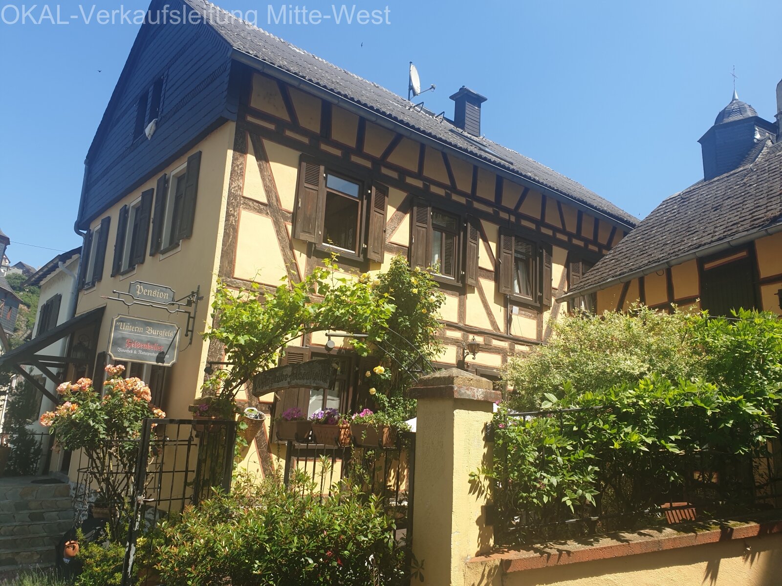 Einmalige Gelegenheit: Stilvolle Pension mit Vinothek in malerischer Lage von Runkel an der Lahn