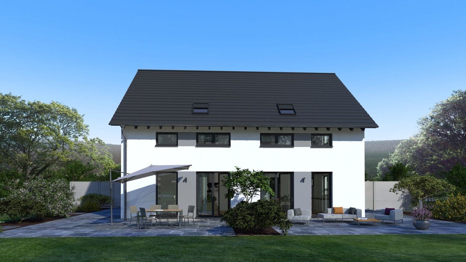 INKL. GRUNDSTÜCK: ZWEIFAMILIENHAUS EINZUGSFERTIG IN SUPER LAGE