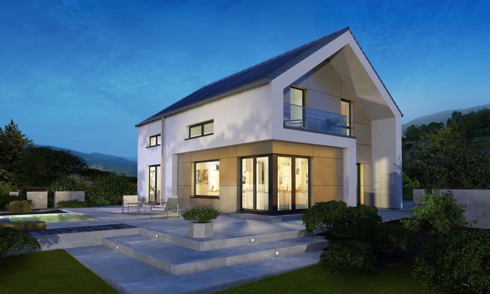 TRAUMHAUS AUF IHREM GRUNDSTÜCK,  DESIGNHAUS DER EXTRAKLASSE