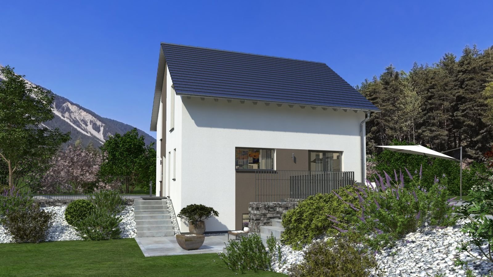 DESIGNHAUS MIT KELLER INKLS. GRUNDSTÜCK / DAS HAUS MIT DEM PLUS AN RAUM