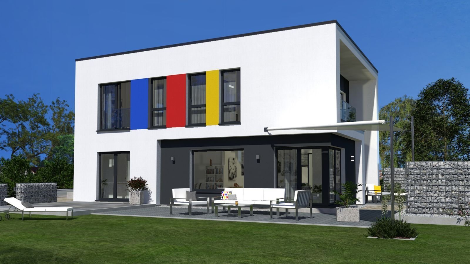 TRAUMHAUS AUF IHREM GRUNSTÜCK,BAUHAUS-ARCHITEKTUR IN OKAL-DESIGN