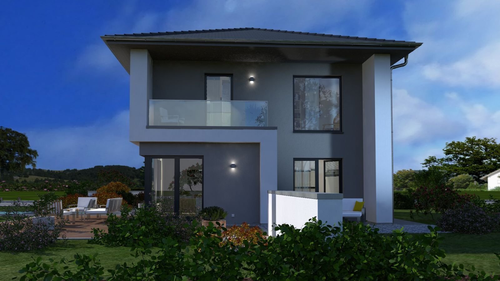 TRAUMHAUS AUF IHREM GRUNDSTÜCK, EINZUGSFERTIG!! BLICKFANG IM SÜDLICHEM FLAIR