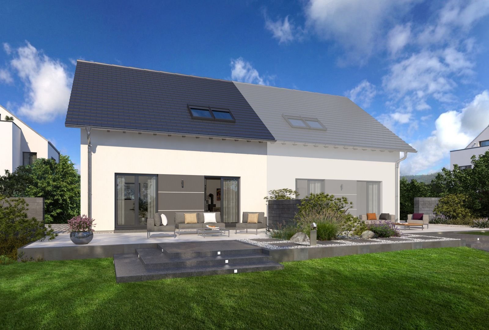 DOPPELHAUSHÄLFTE IN RUHIGER LAGE VON USINGEN-WERNBORN – MIT WUNDERSCHÖNEM BLICK INS TAL