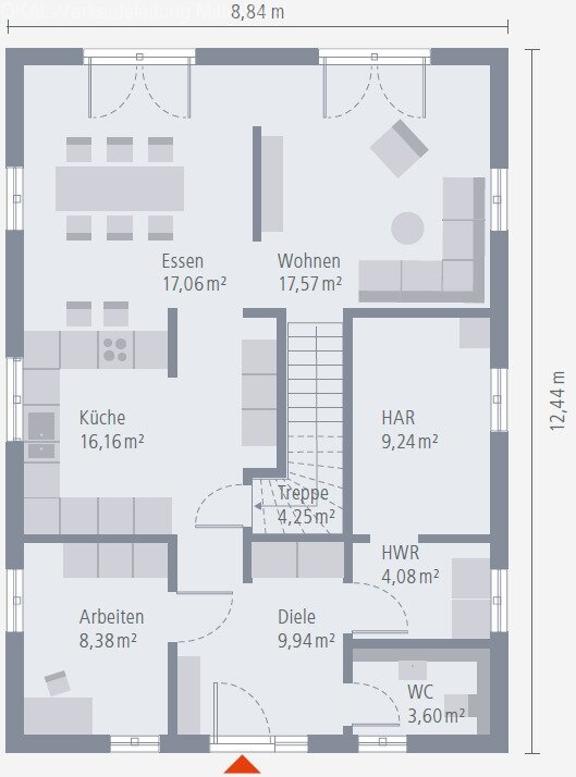 Elegant, praktisch, durchdacht – maximaler Wohnkomfort! Mit Wohnkeller.