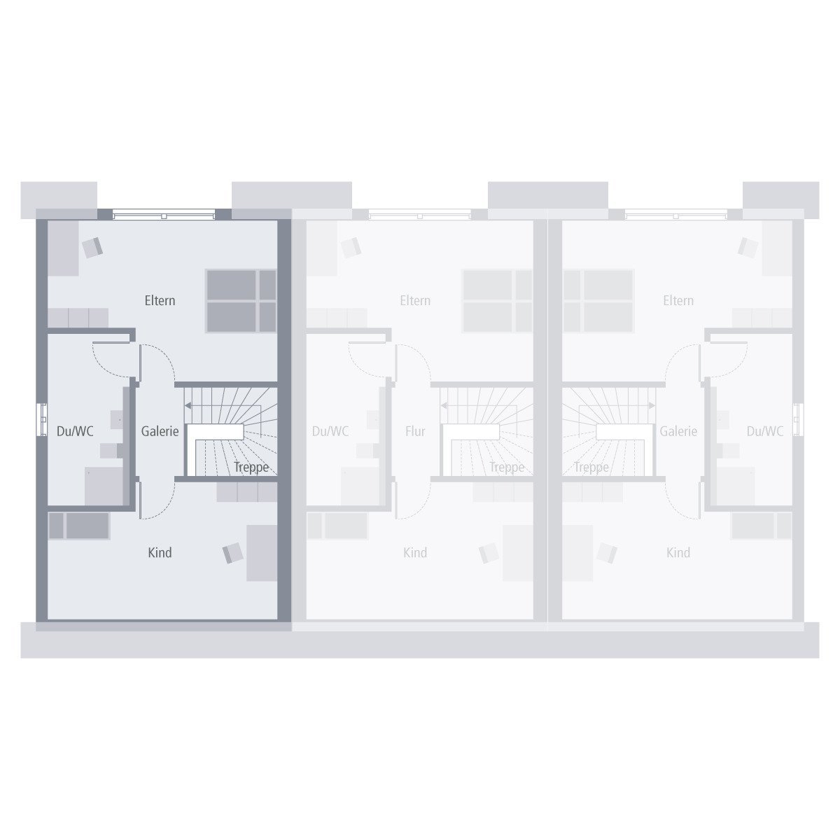 INKL. GRUNDSTÜCK: GROßES REIHENENDHAUS 
