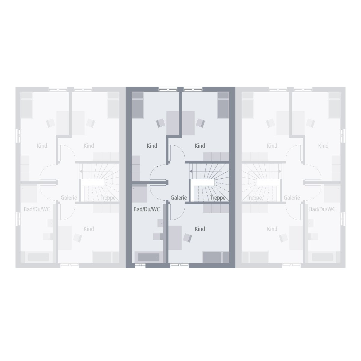 INKL. GRUNDSTÜCK: GROßES REIHENMITTELHAUS