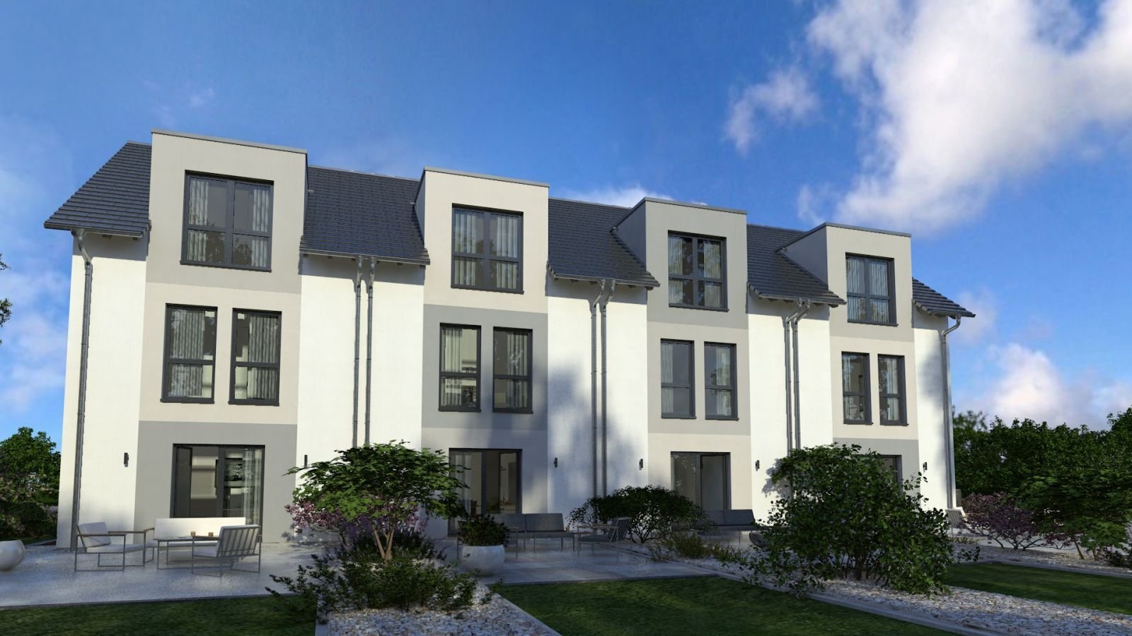 INKL. GRUNDSTÜCK: GROßES REIHENMITTELHAUS