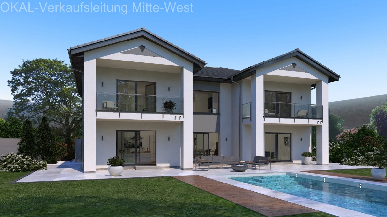 EXKLUSIV! MIT GRUNDSTÜCK IN TOPLAGE: RIESIGE VILLA