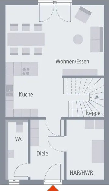 Reihenmittelhaus 3 Etagen: Leben und arbeiten perfekt vereint!