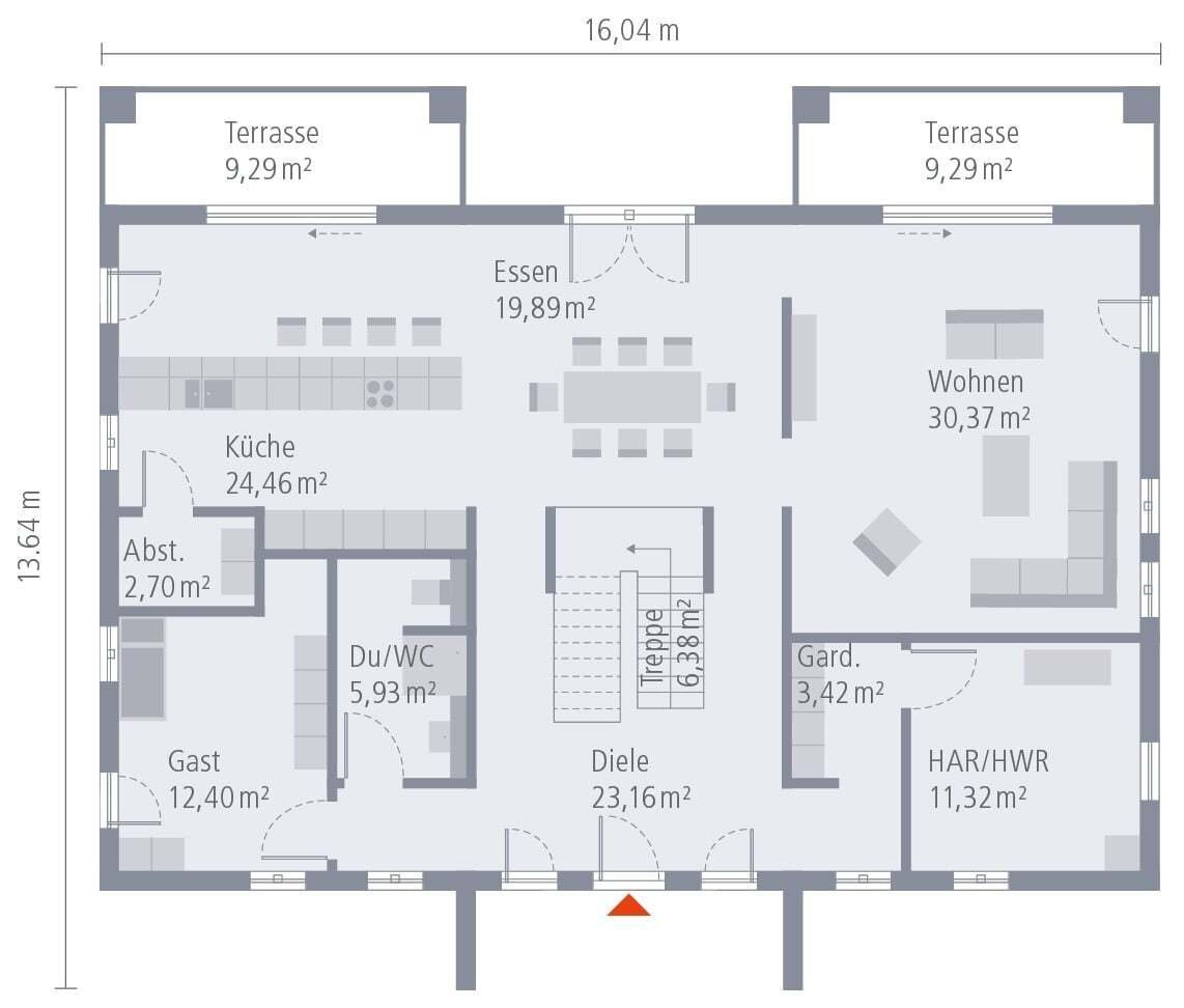 Stadtvilla Alabama – die Premium-Villa mit Südstaaten-Flair. Mit Wohnkeller.