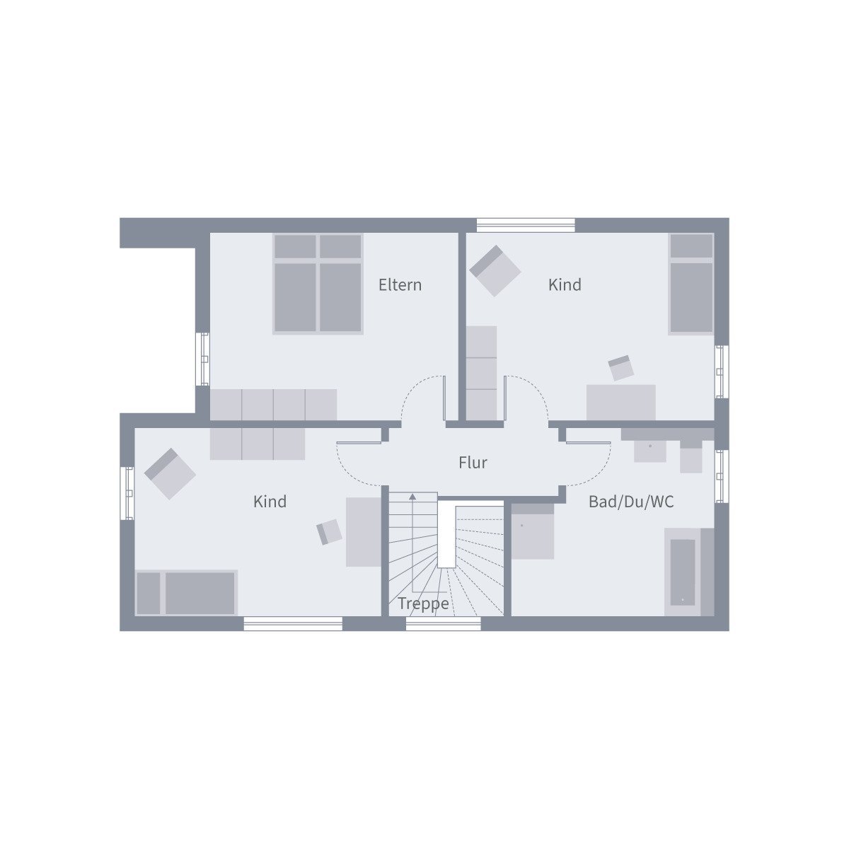 TRAUMHAUS AUF IHREM GRUNDSTÜCK, EINZUGSFERTIG, ARCHITEKTUR MIT WEITBLICK