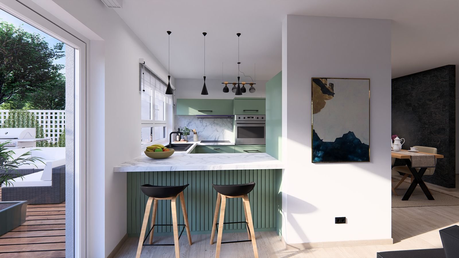 MODERNES WOHNEN FÜR ALLE ANSPRÜCHE - 3 Wohneinheiten - Penthouse - Einzugsfertig - inkl. Grundstück