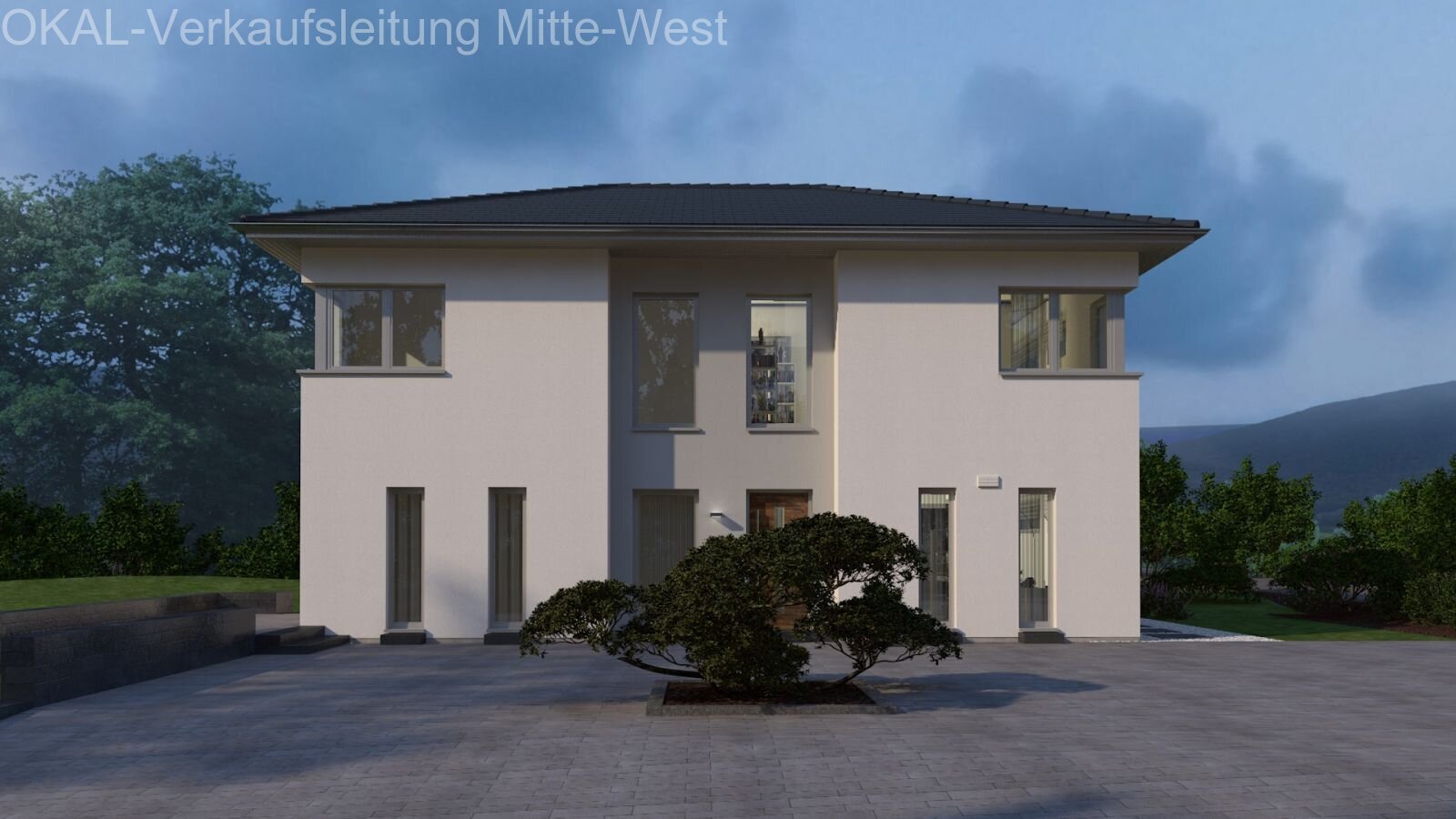 Neues Haus auf schönem Grundstück 