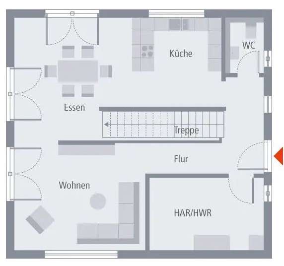 Ihr Einfamilienhaus mit offener Architektur *EINZUGSFERTIG*