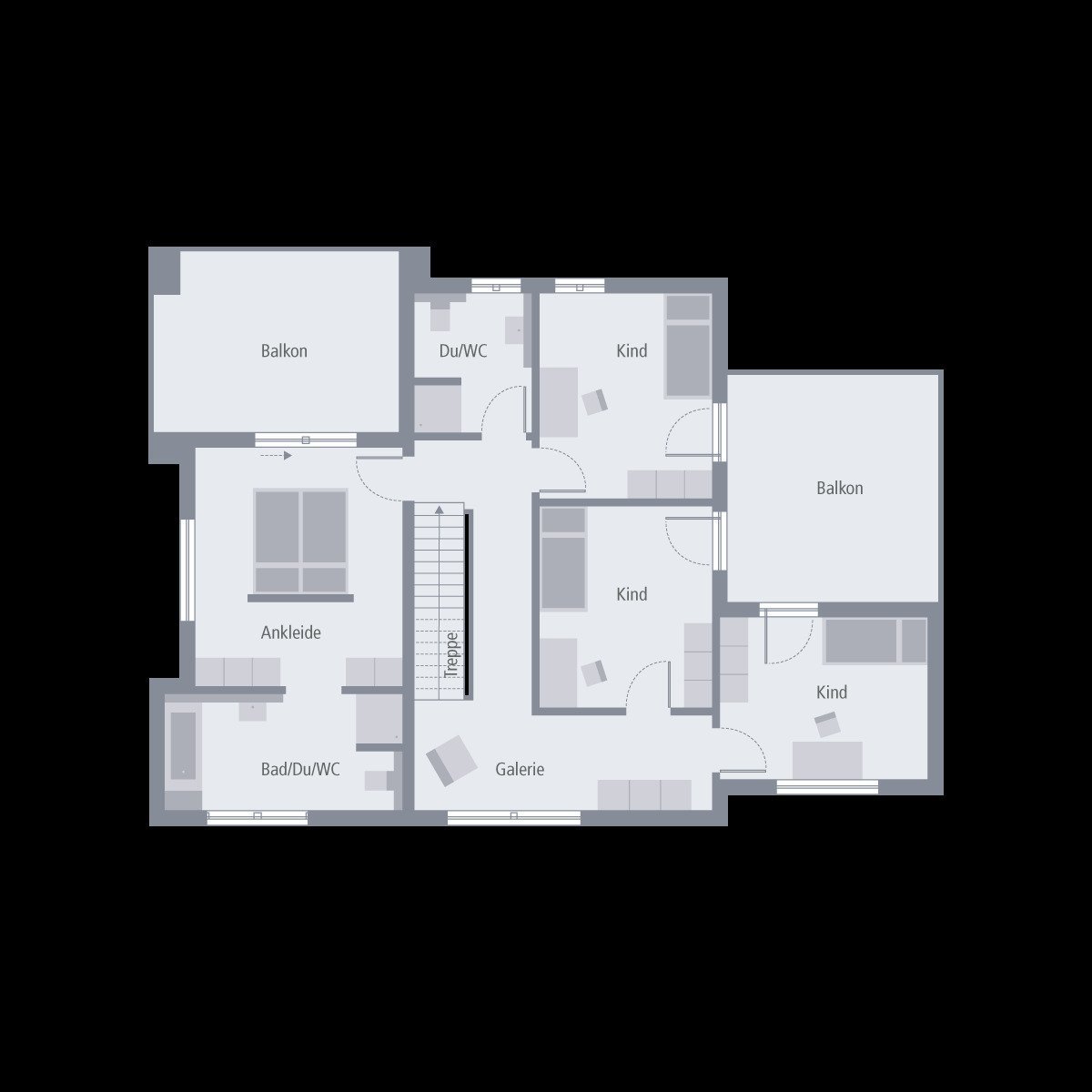 EINFAMILIENHAUS MIT INTEGRIERTEM CARPORT