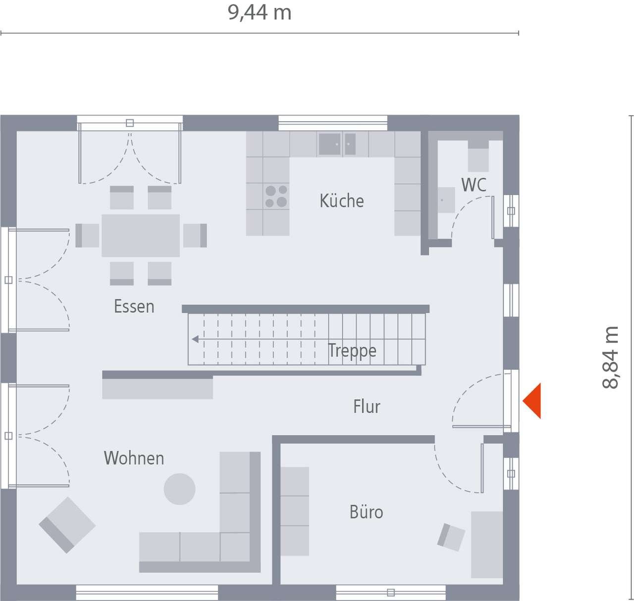 22 Mon. FESTPREISGARANTIE :: großzügiges wohnen über drei Etagen