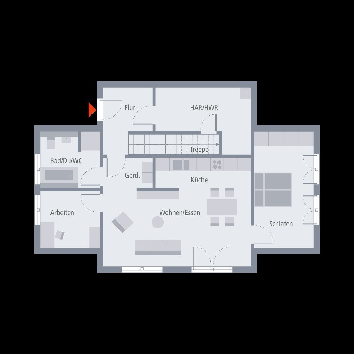 EIN HAUS - VIELE OPTIONEN