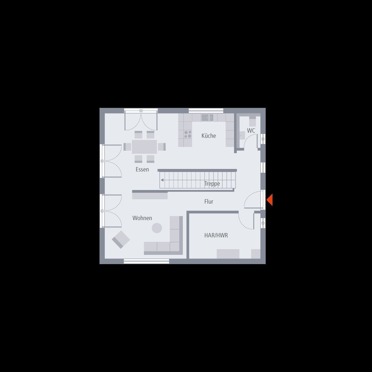 EINFAMILIENHAUS MIT OFFENER ARCHITEKTUR