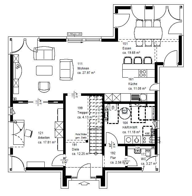Lichtdurchflutete Stadtvilla von OKAL in Herresbach!