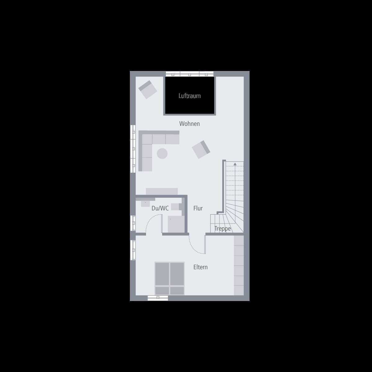 WOHNKOMFORT AUF DREI EBENEN