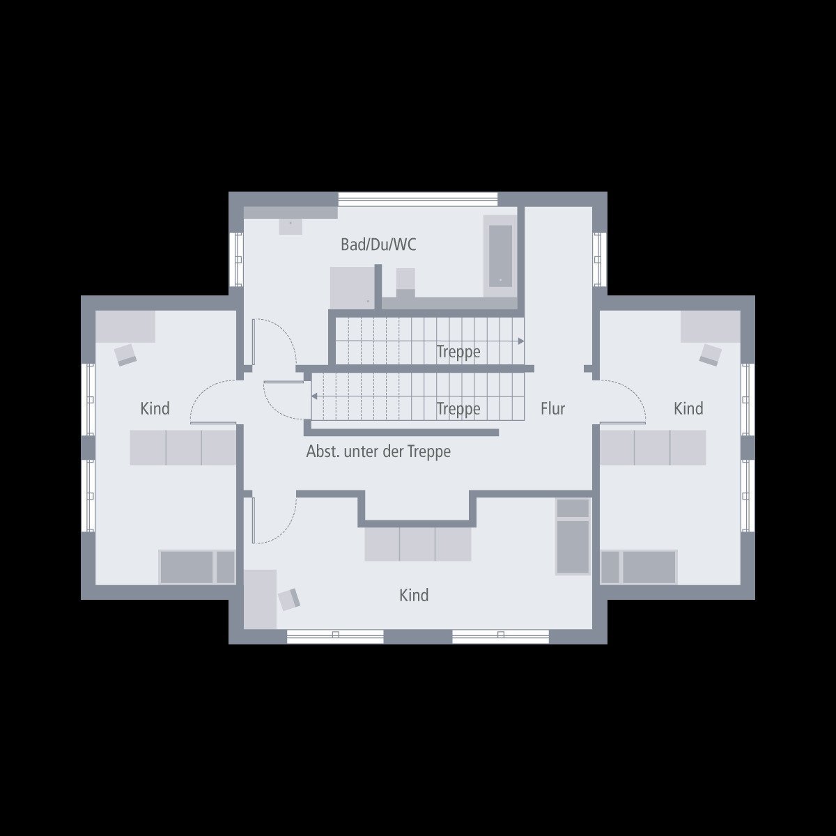 NIVEAUVOLLES STADTHAUS MIT WALMDACH