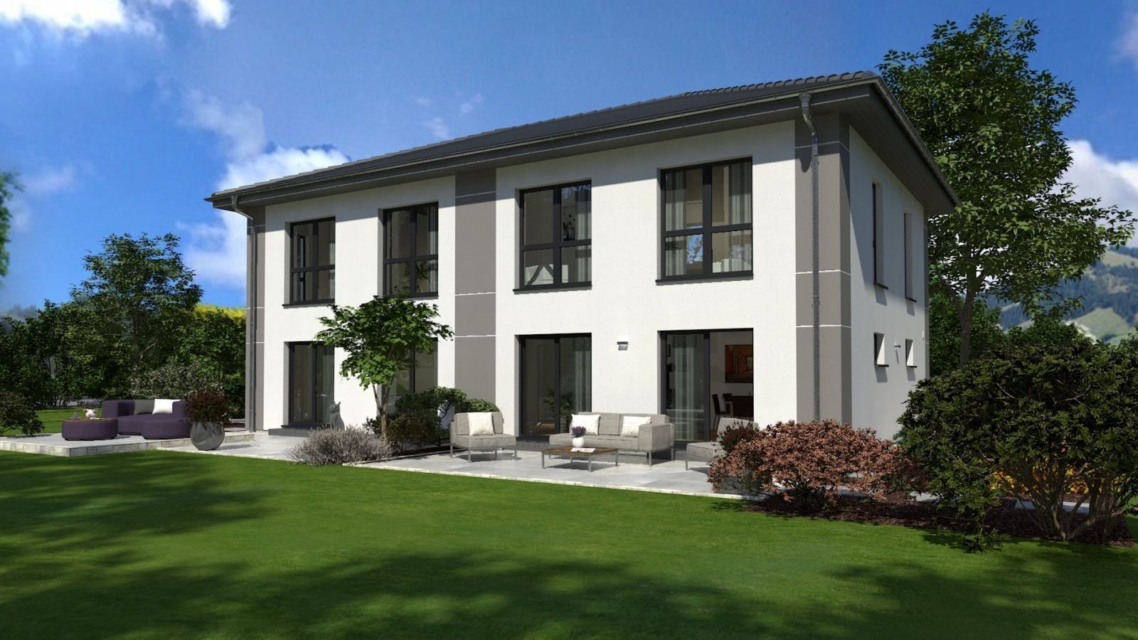 DOPPELHAUS MIT BESONDERER AUSSTRAHLUNG