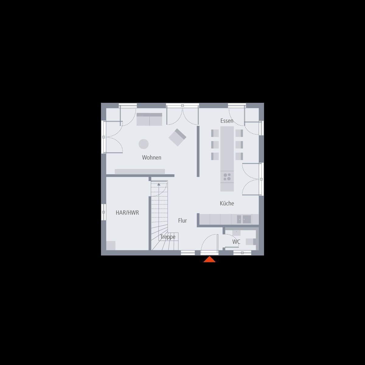 GROSSES HAUS AUF KLEINER FLÄCHE