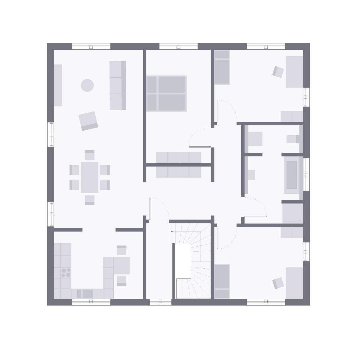 Stadtvilla als 2-Parteien-Haus *Einzugsfertig*Neubau*