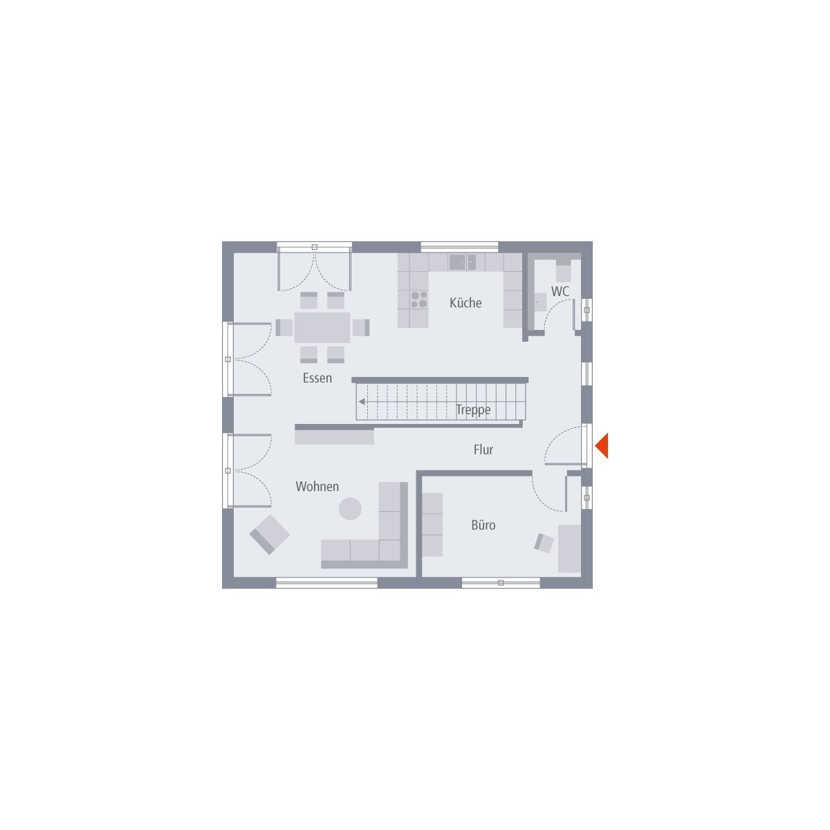 DAS HAUS MIT DEM PLUS AN RAUM