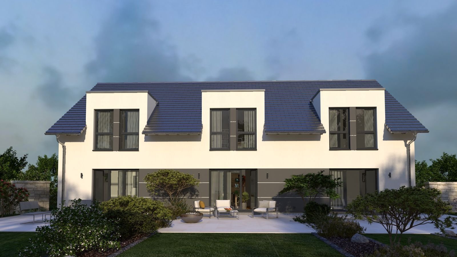 MODERNE ARCHITEKTUR MIT DEM PLUS AN WOHNKOMFORT