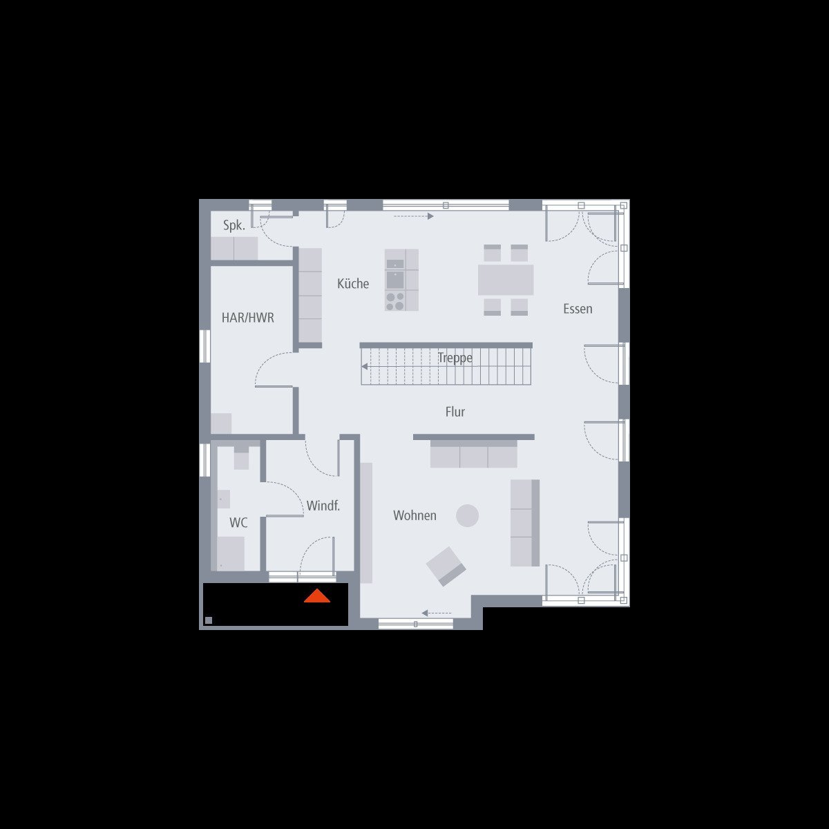 TRAUM HAUS INKLUSIVE GRUNSTÜCK, SCHLUSSELFERTIG, SMARTES EINFAMILIENHAUS MIT VIEL LIEBE ZUM DETAIL