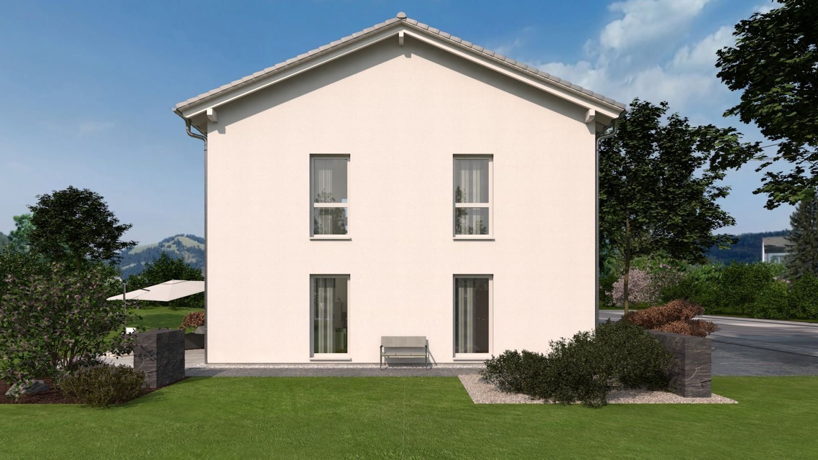 Tolles Eckgrundstück mit großer Stadtvilla 