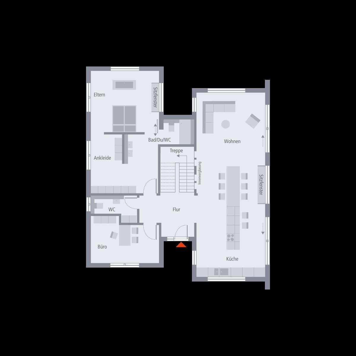 Traumhaus für Individualisten in sonniger Lage im Neubaugebiet