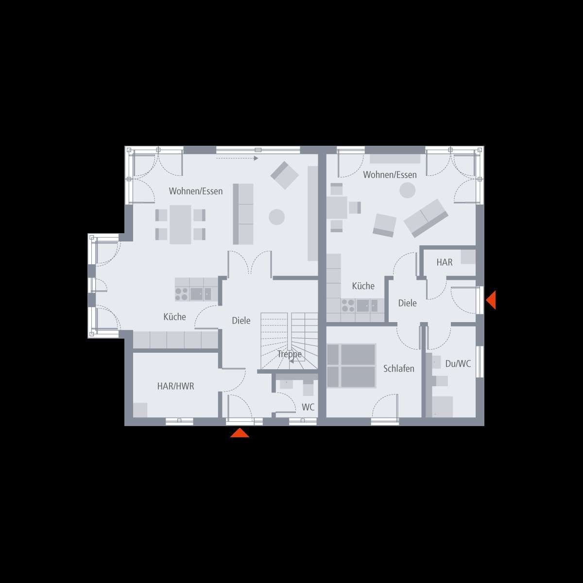 Haus mit Einliegerwohnung in fantastischer Lage in Helmsheim mit Fernblick