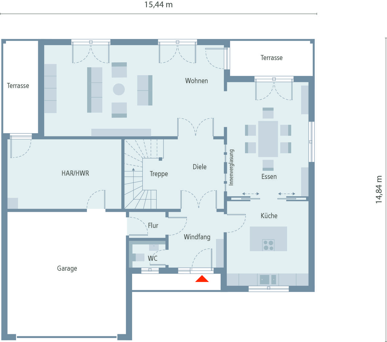 Das Landhaus mit viel Platz zum Wohlfühlen