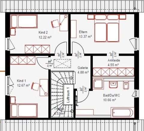 Viel Licht, Symmetrie und Perfektion stimmen hier