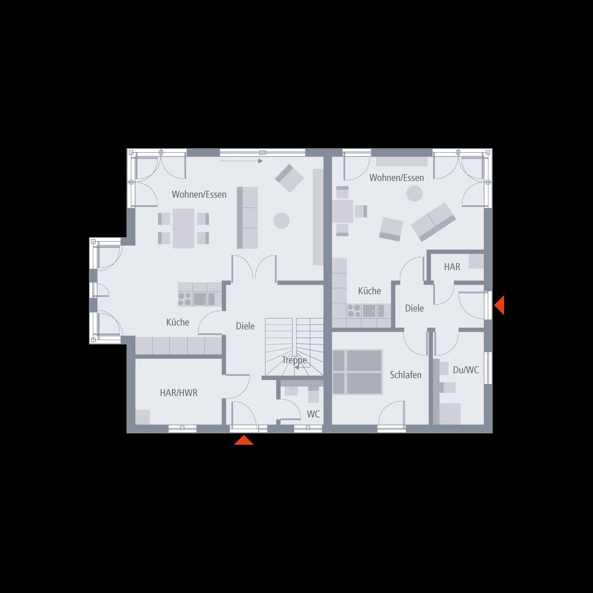 ARCHITEKTENHAUS INKLUSIVE GRUNDSTÜCK, SCHLUSSELFERTIG,DARF ES ETWAS MEHR SEIN?