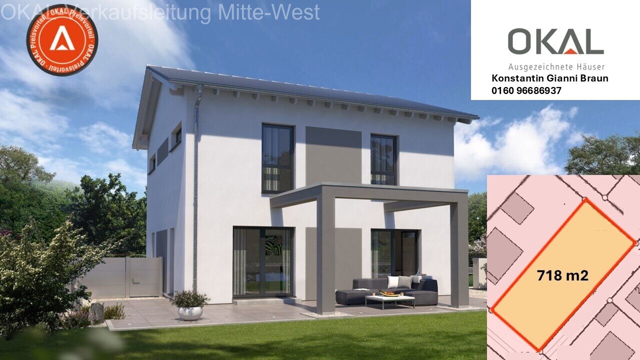 Raunheim: Tolles Eckgrundstück mit Stadtvilla  