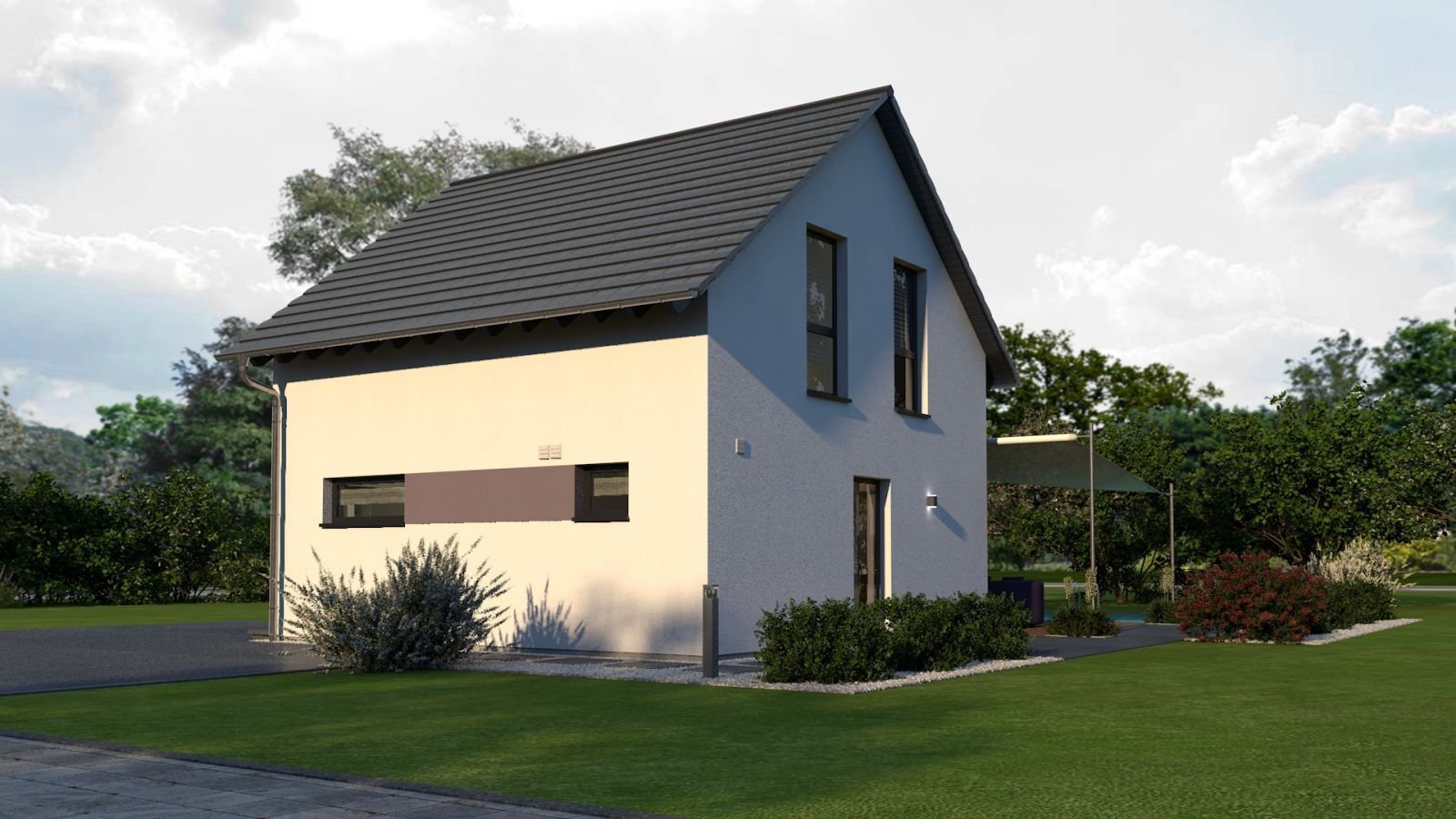 Effizient wohnen: Kompaktes Haus mitten in Rülzheim