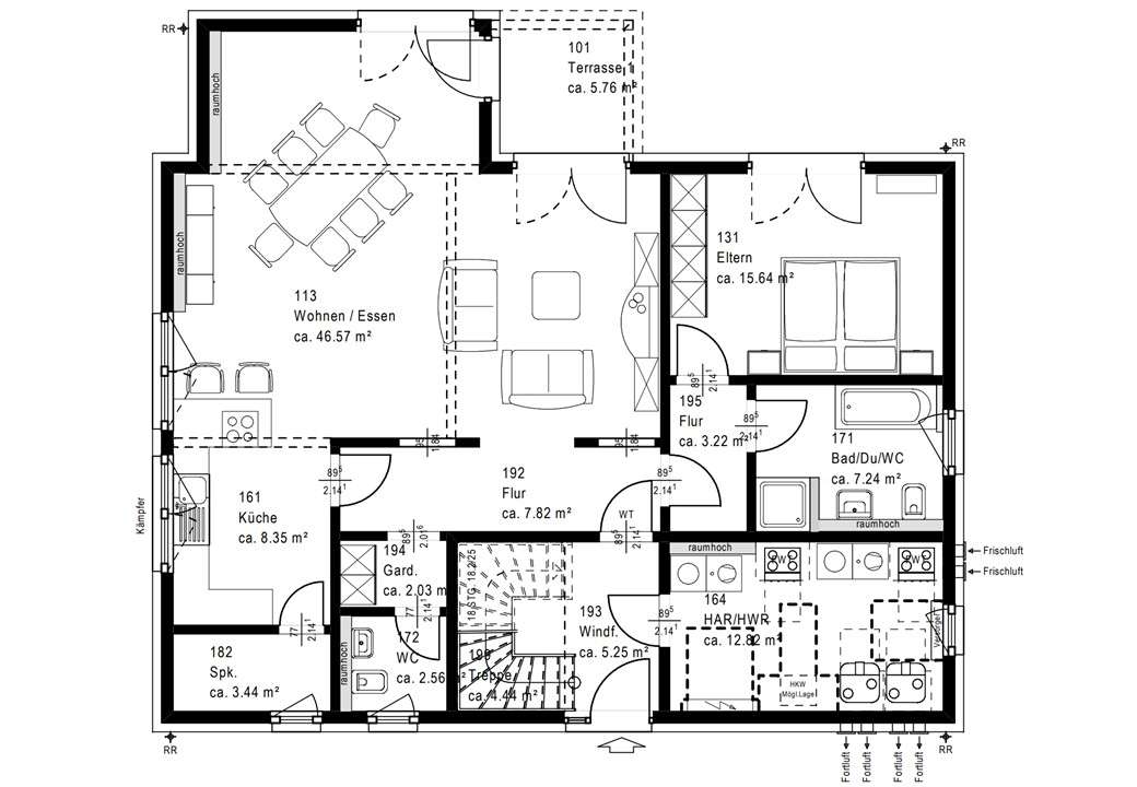 Mehrgenerationen Wohnen mit viel Freiraum