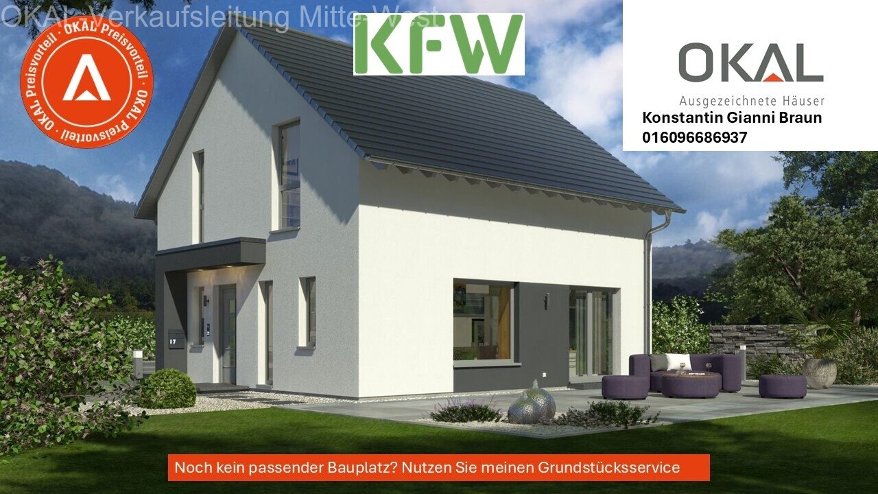 Rödermark: WINTERAKTION: EINZUGSFERTIGES EFH auf Ihrem Grundstück / KFW-FÖRDERFÄHIG 