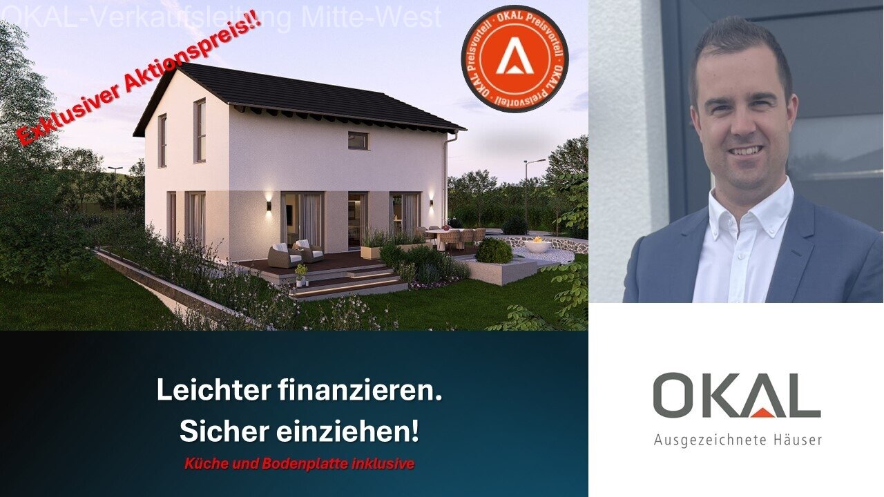 AKTION !!! KLARE LINIEN, OFFENES LEBEN, PERFEKT FÜR FAMILIEN - EINZUGSFERTIG auf Ihrem Grundstück